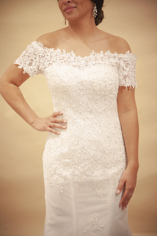 Robe BARBADE Ivoire
