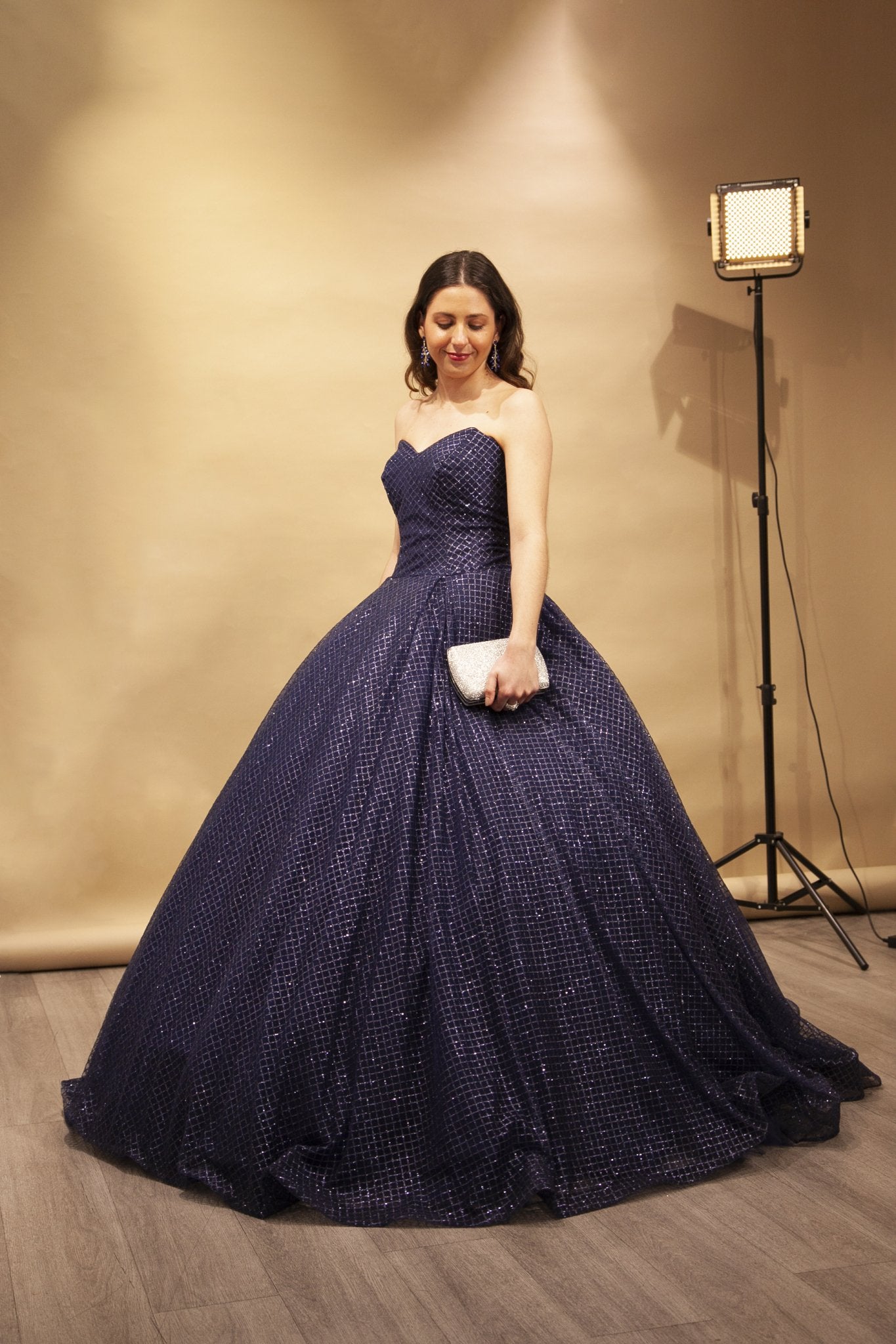 Robe CENDRILLON Bleu Argent