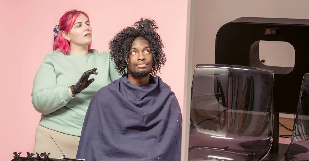 découvrez nos solutions pour le défrisage des cheveux, afin d'obtenir une texture lisse et soyeuse tout en protégeant votre chevelure.