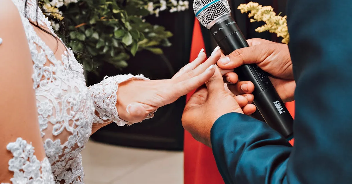 découvrez des exemples inspirants de vœux de mariage pour exprimer votre amour et vos promesses lors de ce jour unique.