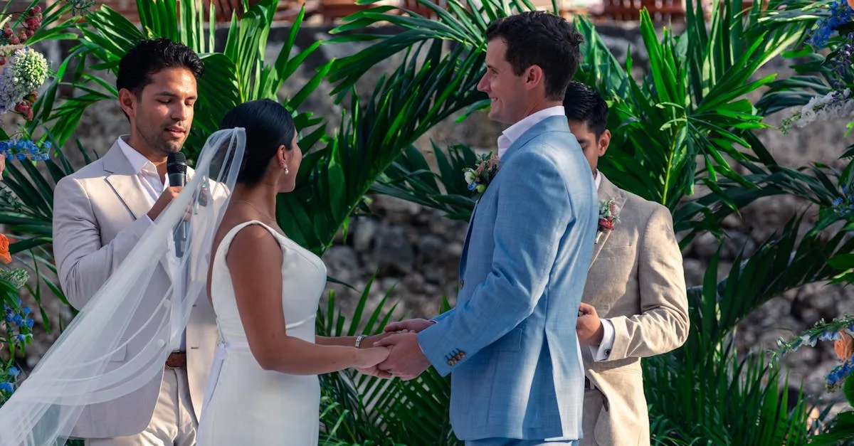découvrez des exemples inspirants de vœux de mariage pour exprimer votre amour et vos engagements lors de votre cérémonie.