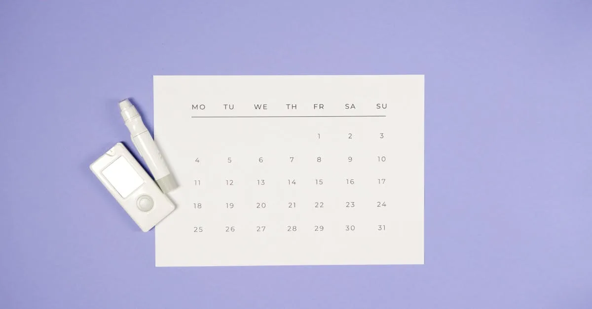 calculez facilement votre période d'ovulation et vos jours fertiles avec notre calendrier d'ovulation précis et simple à utiliser.